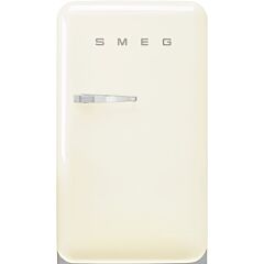 Smeg FAB10HRCR5 Retro Mini Fridge with Ice Box Right Hand Hinge - Cream