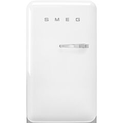 Smeg FAB10LWH6 Retro Mini Fridge Left Hand Hinge - White