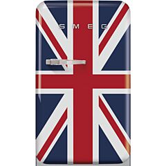 Smeg FAB10RDUJ6 Retro Mini Fridge Right Hand Hinge - Union Jack