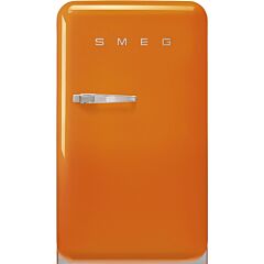 Smeg FAB10ROR6 Retro Mini Fridge Right Hand Hinge - Orange