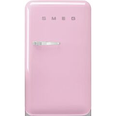 Smeg FAB10RPK6 Retro Mini Fridge Right Hand Hinge - Pink