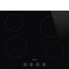 Smeg SE364TDMB Ceramic Hob - Matte Black