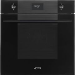 Smeg SFP6101TB3 60cm Linea Pyrolytic Single Oven, Black