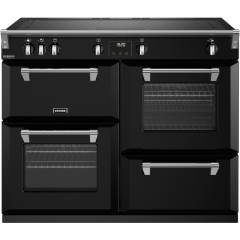Stoves Richmond Deluxe ST DX RICH D1100Ei ZLS BK 110cm Electric Induction (Zoneless) Range Cooker