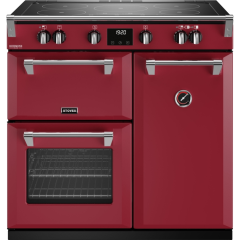Stoves Richmond Deluxe ST DX RICH D900Ei TCH CRE 90cm Electric Induction (Touch Control) Range Cooker