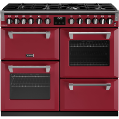 Stoves Richmond Deluxe ST DX RICH D1000DF CRE 100cm Dual Fuel Range Cooker
