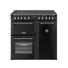 Stoves DX RCA RICH 90Ei RTY 90cm Richmond DX Electric Induction Rotary Range Cooker - Black