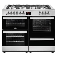 Belling  Cookcentre 110DF PSS 110cm Dual Fuel Range Cooker