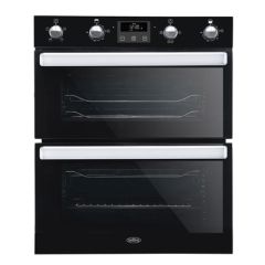 Belling BI702FP Blk / 444444782 Built-Under Electric Double Oven