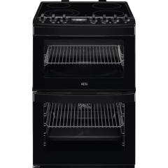 AEG CCB6741ACB Ceramic Electric Cooker with Double Oven