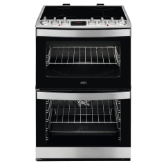 AEG CIB6732ACM Induction Electric Cooker with Double Oven