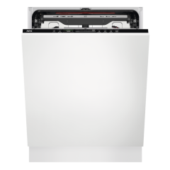 AEG FSE75737P 7000 GlassCare Fully Integrated Dishwasher with AirDry Technology + 14 Place Settings