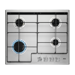 AEG HGX6400SM Slimline Gas Hob