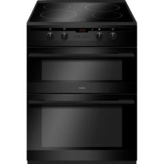 Amica AFN6550MB 60cm Freestanding Electric Double Oven with Induction Hob