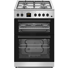 Simfer SIM63TGS 60Cm Gas Cooker Inc Lpg Jets - Silver