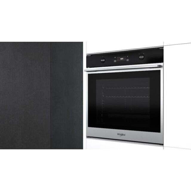 Whirlpool W7 OM5 4S P W Collection Built-In Electric Oven - Inox