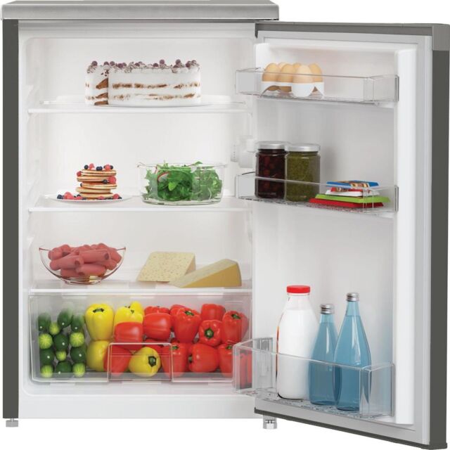 Hotpoint H55R1112XUK Freestanding Undercounter Fridge - Inox