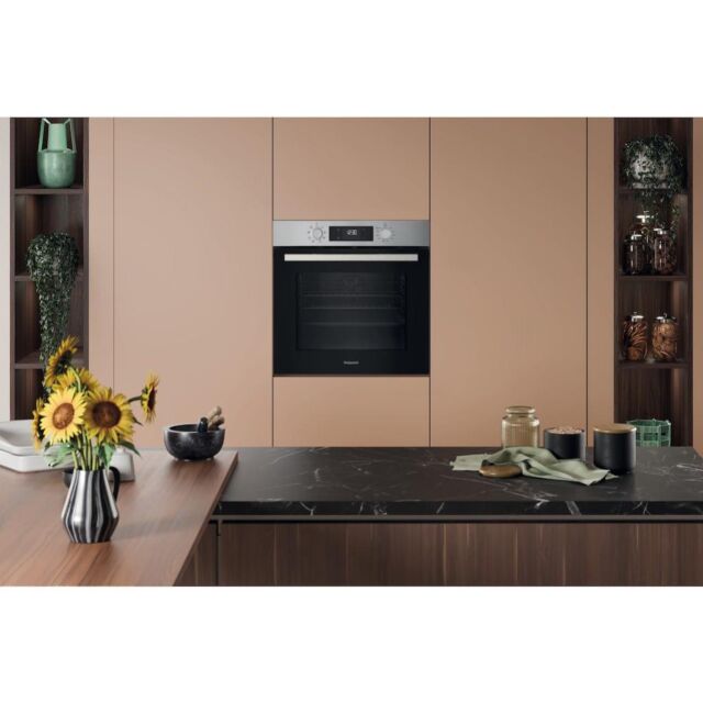 Hotpoint HO255HXUK Built-In Single Oven - Inox