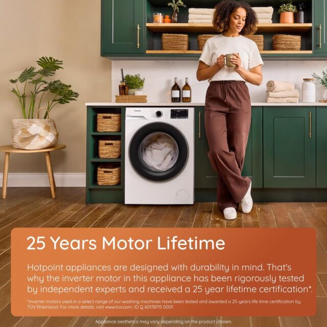 Hotpoint HB103GCAREUK Freestanding 10kg Washing Machine