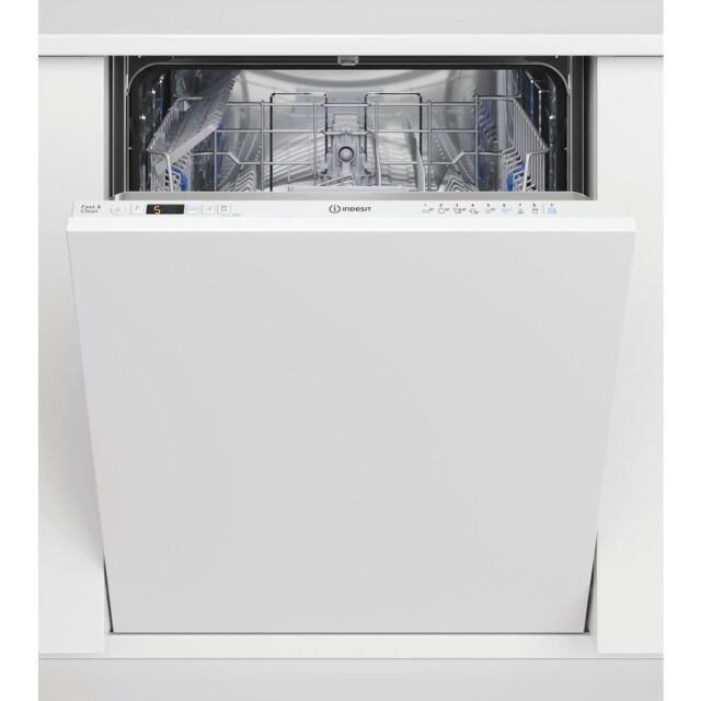 Indesit Integrated dishwasher: full size, white colour - D2I HD526 UK
