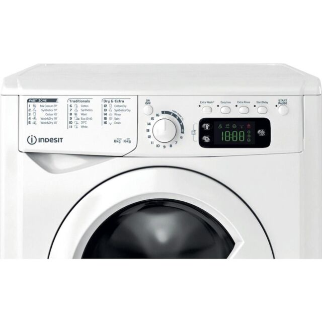 Indesit EWDE 861483 W UK Freestanding Washer Dryer - White