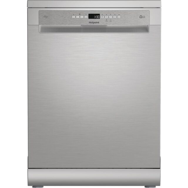 Hotpoint H8F HP51X UK Freestanding 60cm Dishwasher - Stainless Steel
