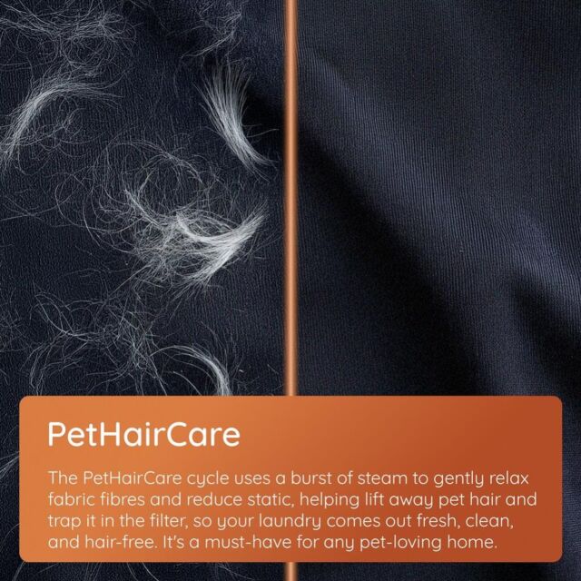 Hotpoint CHSD82MBBUK 8kg Heat Pump Tumble Dryer with Pet Hair Care