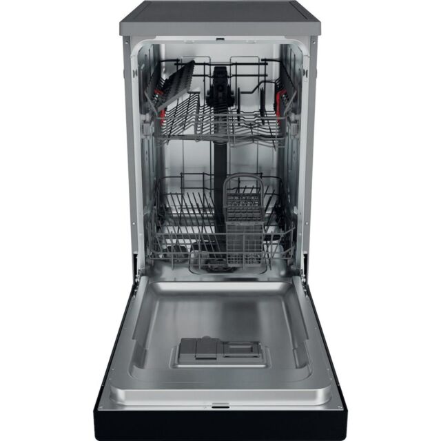 Whirlpool WSFE 2B19 X UK N SupremeClean Slimline Dishwasher A+++ 10 Place - Stainless Steel