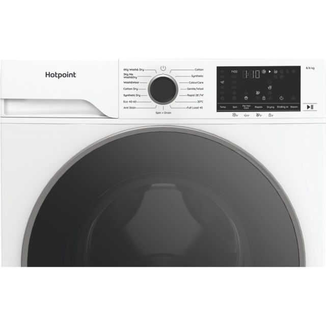 Hotpoint HBD8680ANTISTAINUK 8+6kg AntiStain Freestanding Washer Dryer