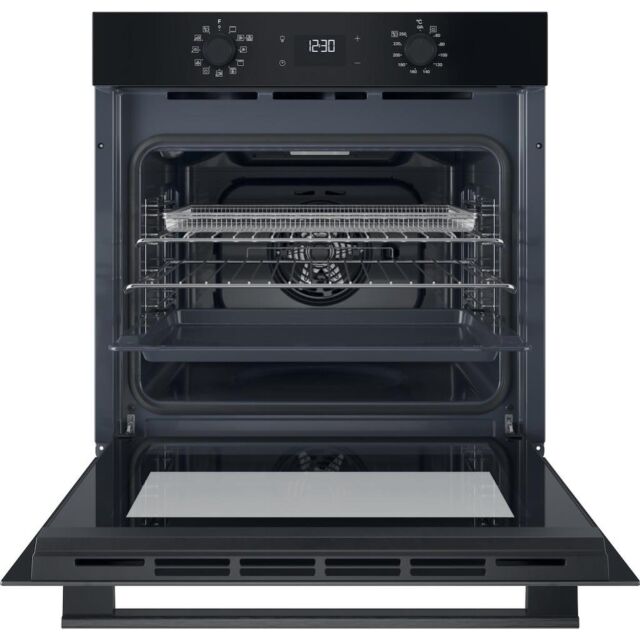 Hotpoint HO458HFBUK Built-In Single Oven - Black