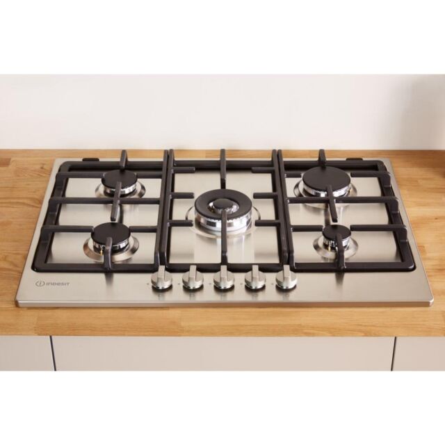Indesit THP 751 W/IX/I Hob - Stainless Steel