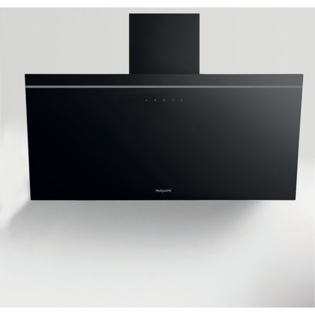 Hotpoint PHVP 62F LT K Cooker Hood - Black