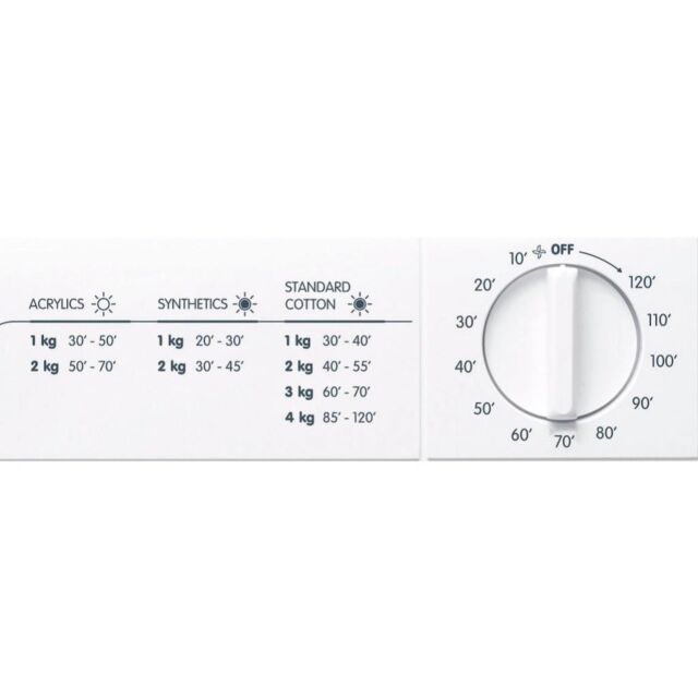 Indesit NIS41V 4kg Vented Tumble Dryer - White