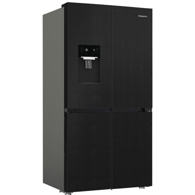 Hotpoint HPGF6564XK4UK Total No Frost American Fridge Freezer with Fresh Shield - Dark Inox