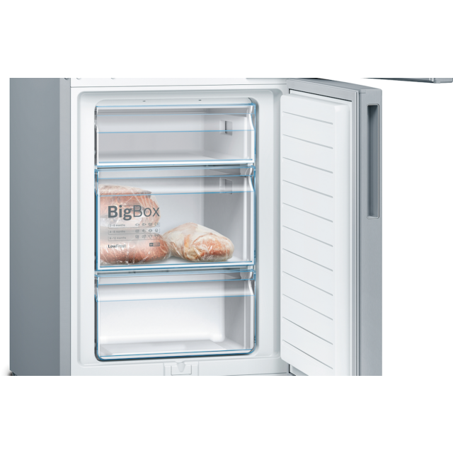 Bosch KGV33VLEAG, Free-standing fridge-freezer with freezer at bottom