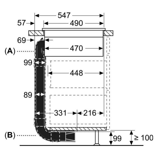 Siemens HZ9VDKR1, Recirculation kit