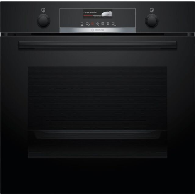 Bosch HRG579BB6B, Built-in oven with added steam function