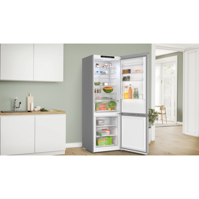 Bosch KGN492LDFG, Free-standing fridge-freezer with freezer at bottom
