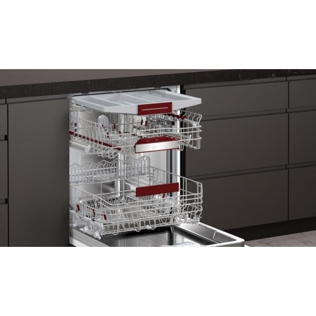 Neff S187ECX23G, Fully-integrated dishwasher