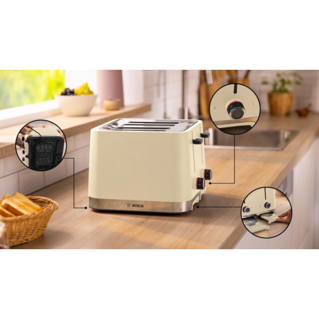 Bosch TAT4M247GB, Toaster