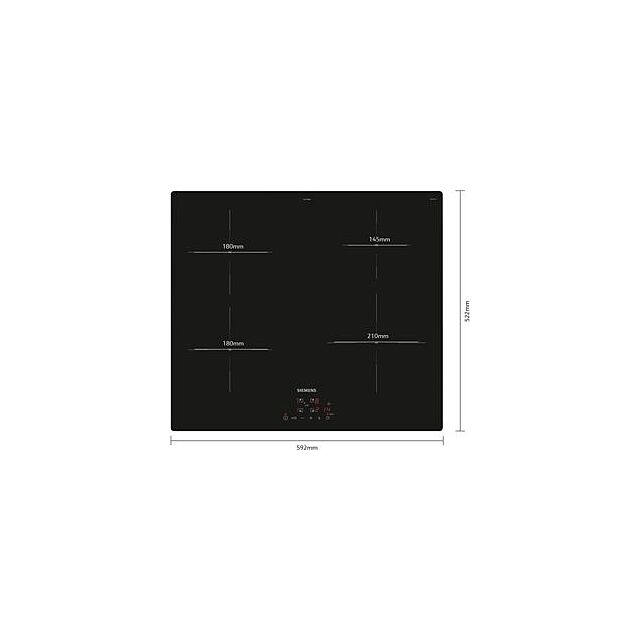 Siemens EU611BEB5E, Induction hob