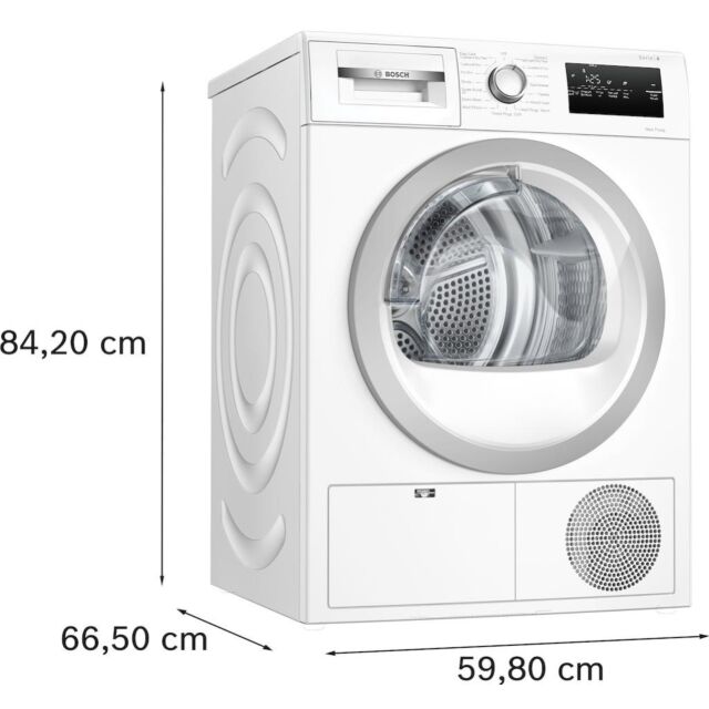 Bosch WTH85223GB, Heat pump tumble dryer