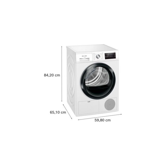 Siemens WT45N203GB, Condenser tumble dryer