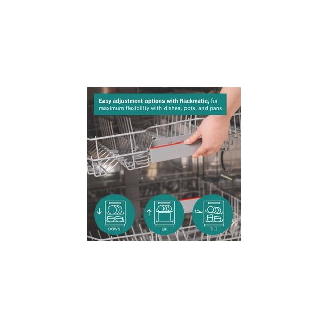 Bosch SMS6ZCW10G, Free-standing dishwasher
