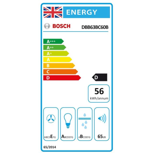Bosch DBB63BC60B, Integrated Design Hood