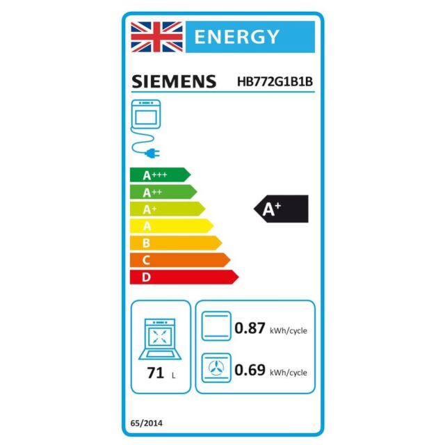 Siemens HB772G1B1B, Built-in oven