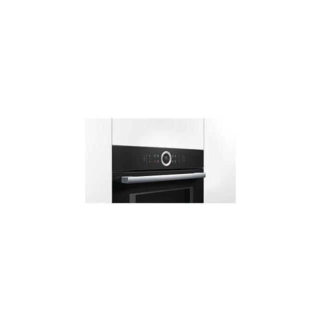 Bosch CMG633BB1B, Built-in compact oven with microwave function