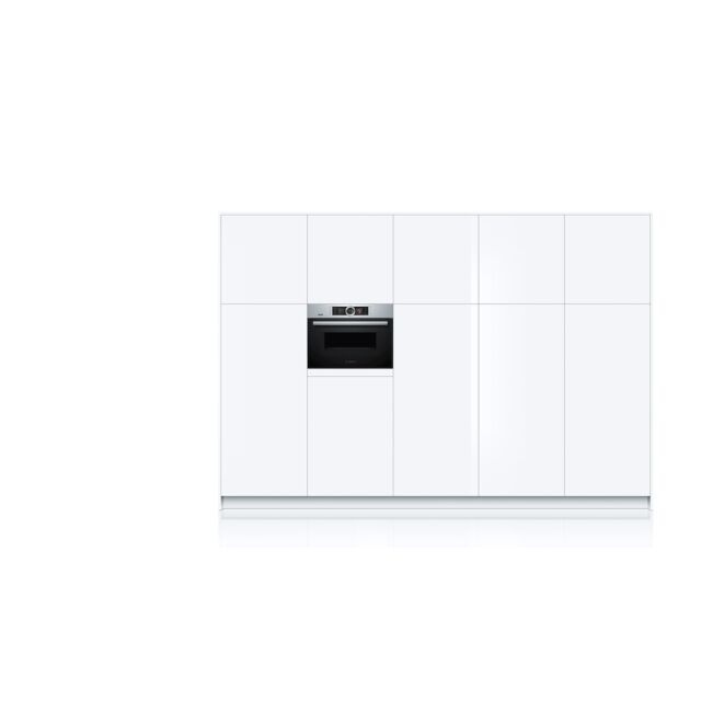 Bosch CMG676BS6B, Built-in compact oven with microwave function