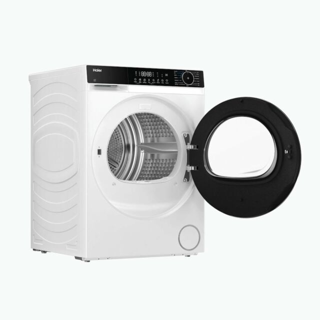 Haier I Pro Series 5 HD110-A2959E-80 11kg Heat Pump Tumble Dryer with A++ Energy Rating - White