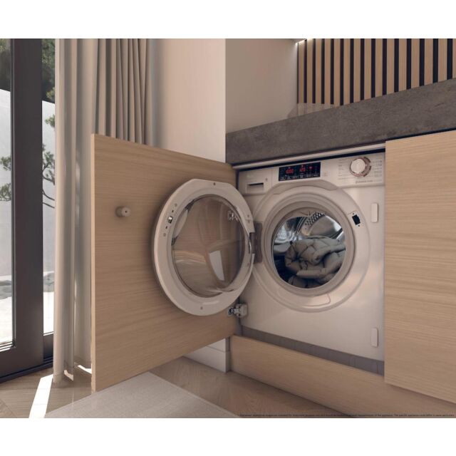 Hoover HBD 495D13-80 Integrated 9+5kg Washer Dryer - 1400 rpm - C/E Energy Rating - White